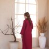 DSC04629 Laleh Maroon Co-ord Set - Elegant 2-Piece Daily Wear