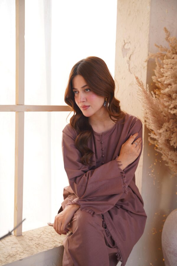 Rahee Mauve Pink Co-ord Set - Elegant 2-Piece Daily Wear