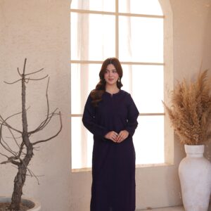 DSC04684 Shabnoor Purple Co-ord Set - Elegant 2-Piece Daily Wear