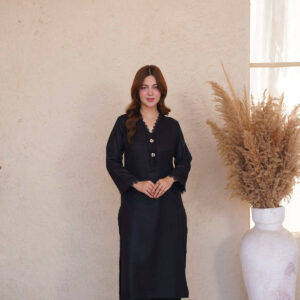 DSC04774 Lail Premium Black Co-ord Set - Elegant 2-Piece Daily Wear