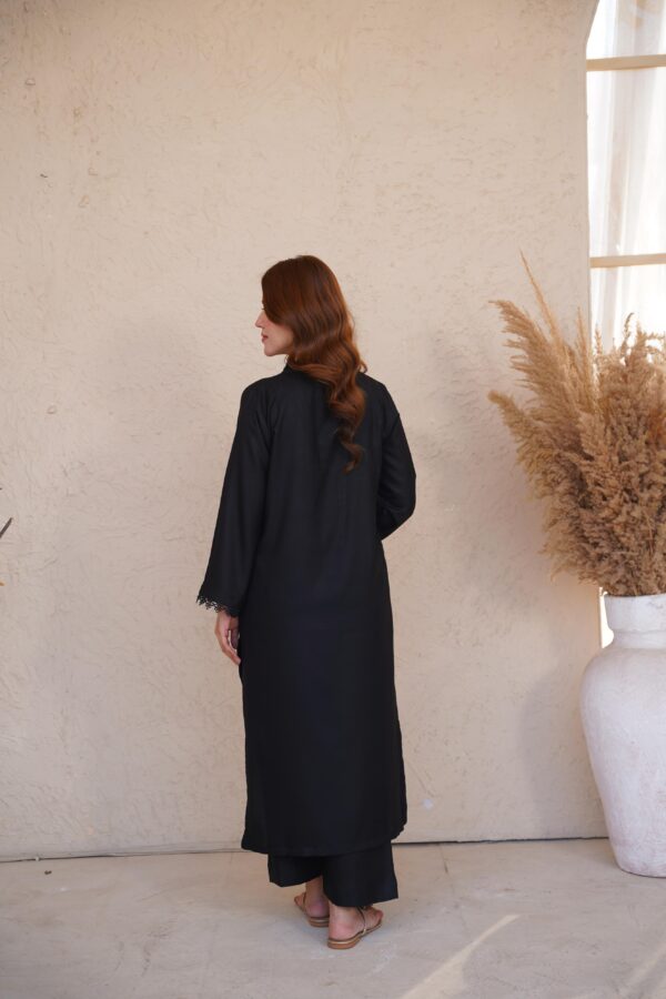 Lail Premium Black Co-ord Set - Elegant 2-Piece Daily Wear